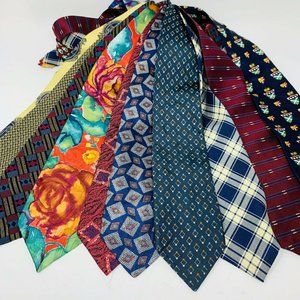 MENS TIES LOT of 10 Used Ties.